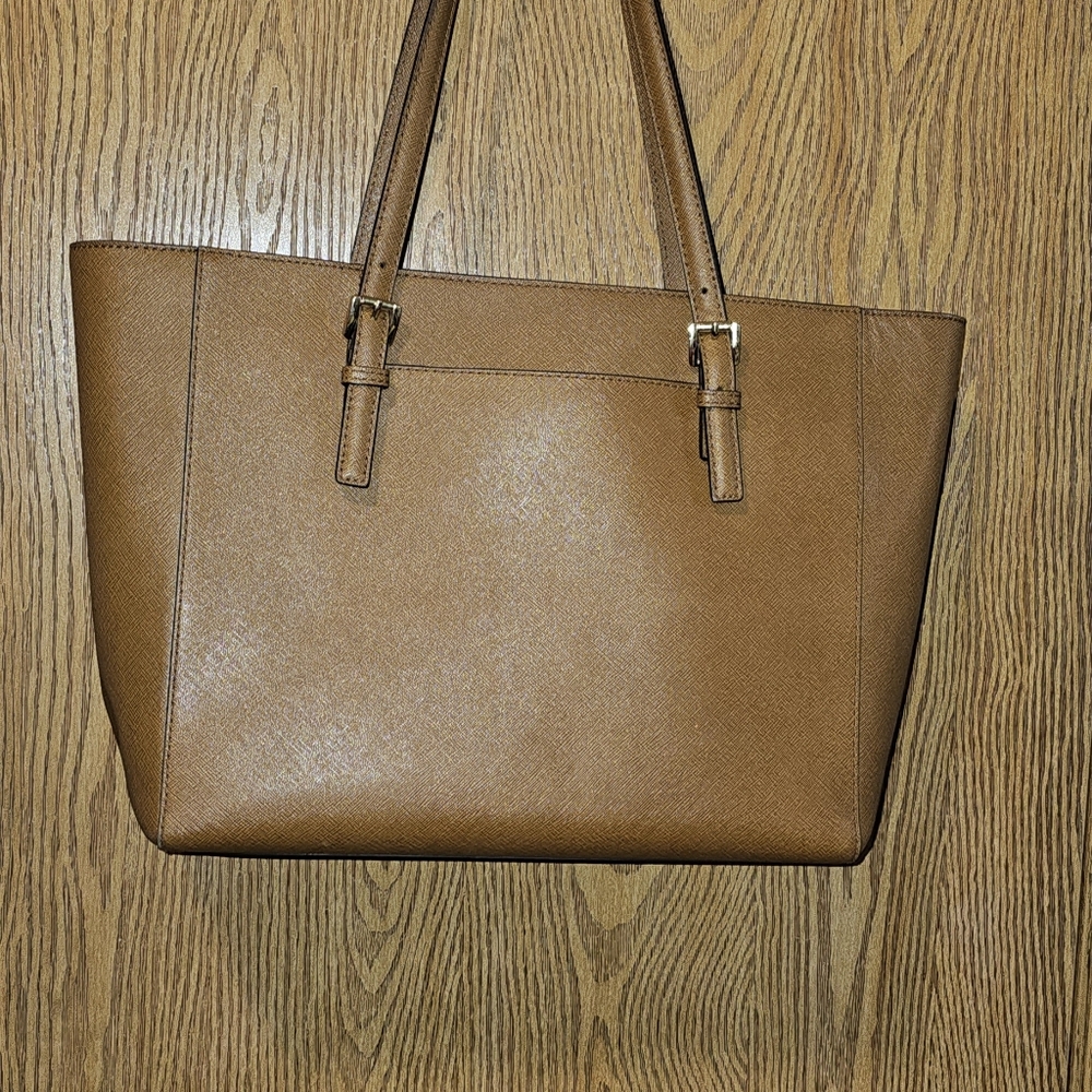 Michael Kors-Saffiano Leather Tote Bag Michael Ko… - image 2